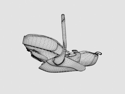 Cybex Cloud Z Car Seat 3D Model