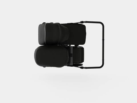 Emmaljunga Double Viking Stroller 3D Model