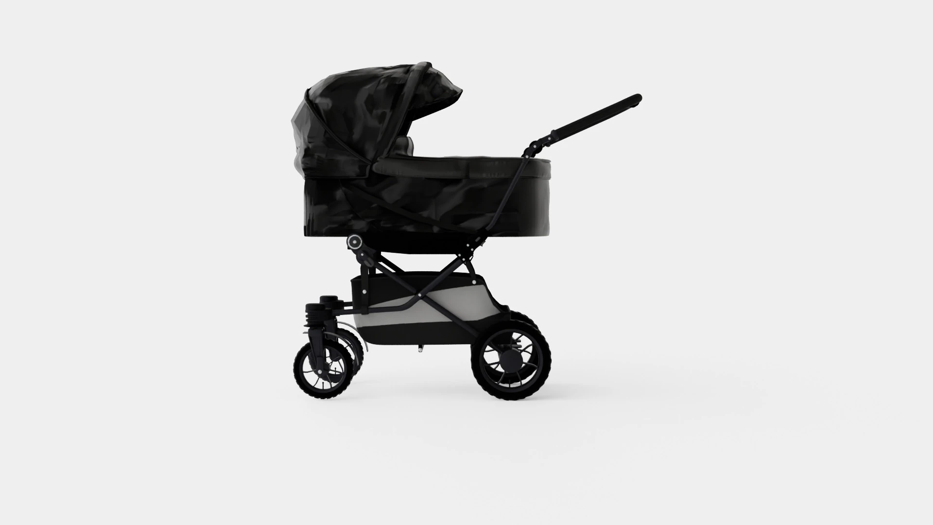 Carrinho Emmaljunga Edge Duo Modelo 3D .c4d .max .obj .3ds .fbx .stl .blend 