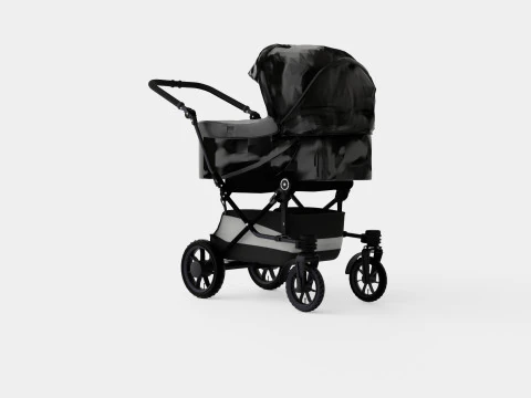 Carrinho Emmaljunga Edge Duo Modelo 3D