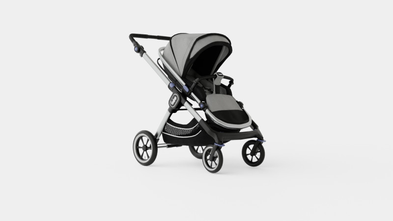 Emmaljunga NXT90 Stroller MixMatch Stroller 3D Модель .c4d .max .obj .3ds .fbx .stl .blend 