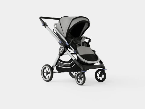 Kereta Dorong Emmaljunga NXT90 Kereta Dorong MixMatch Model 3D