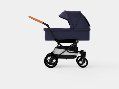 Emmaljunga Super Viking 2019 Stroller 3D Model