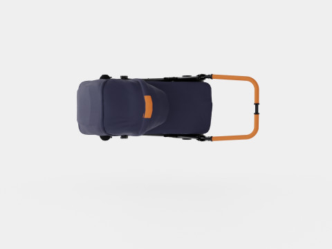 Emmaljunga Super Viking 2019 Stroller 3D Модель