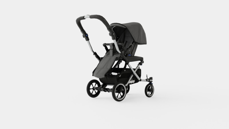 Emmaljunga Viking 2019 Complete Stroller 3D Model .c4d .max .obj .3ds .fbx .stl .blend 