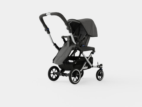Emmaljunga Viking 2019 Complete Stroller 3D Model