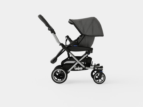 Emmaljunga Viking 2019 Complete Stroller 3D Model