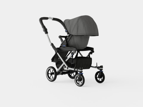 Emmaljunga Viking 2019 Complete Stroller 3D Model