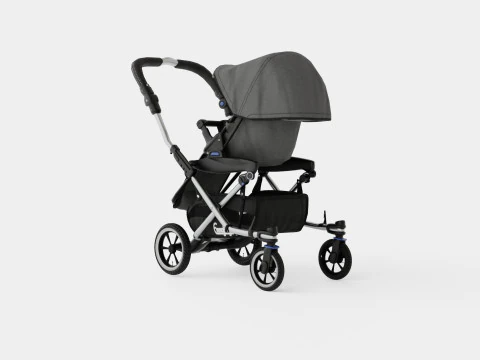 Emmaljunga Viking 2019 Complete Stroller 3D Model