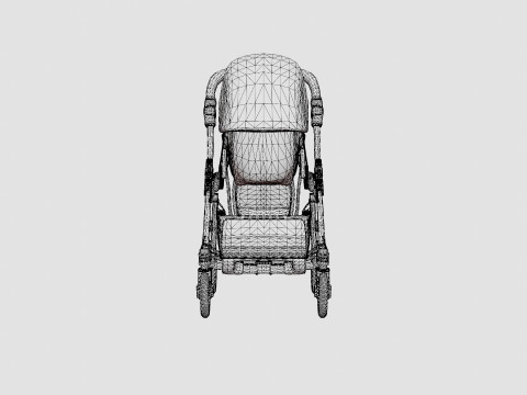 Emmaljunga Viking 2019 Complete Stroller 3D Model