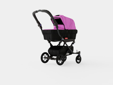 Emmaljunga Viking 2019 Complete Carriage Stroller 3D Model