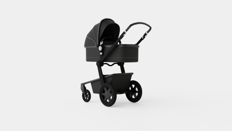 Joolz Day3 Brilliant Stroller 3D Model .c4d .max .obj .3ds .fbx .stl .blend 