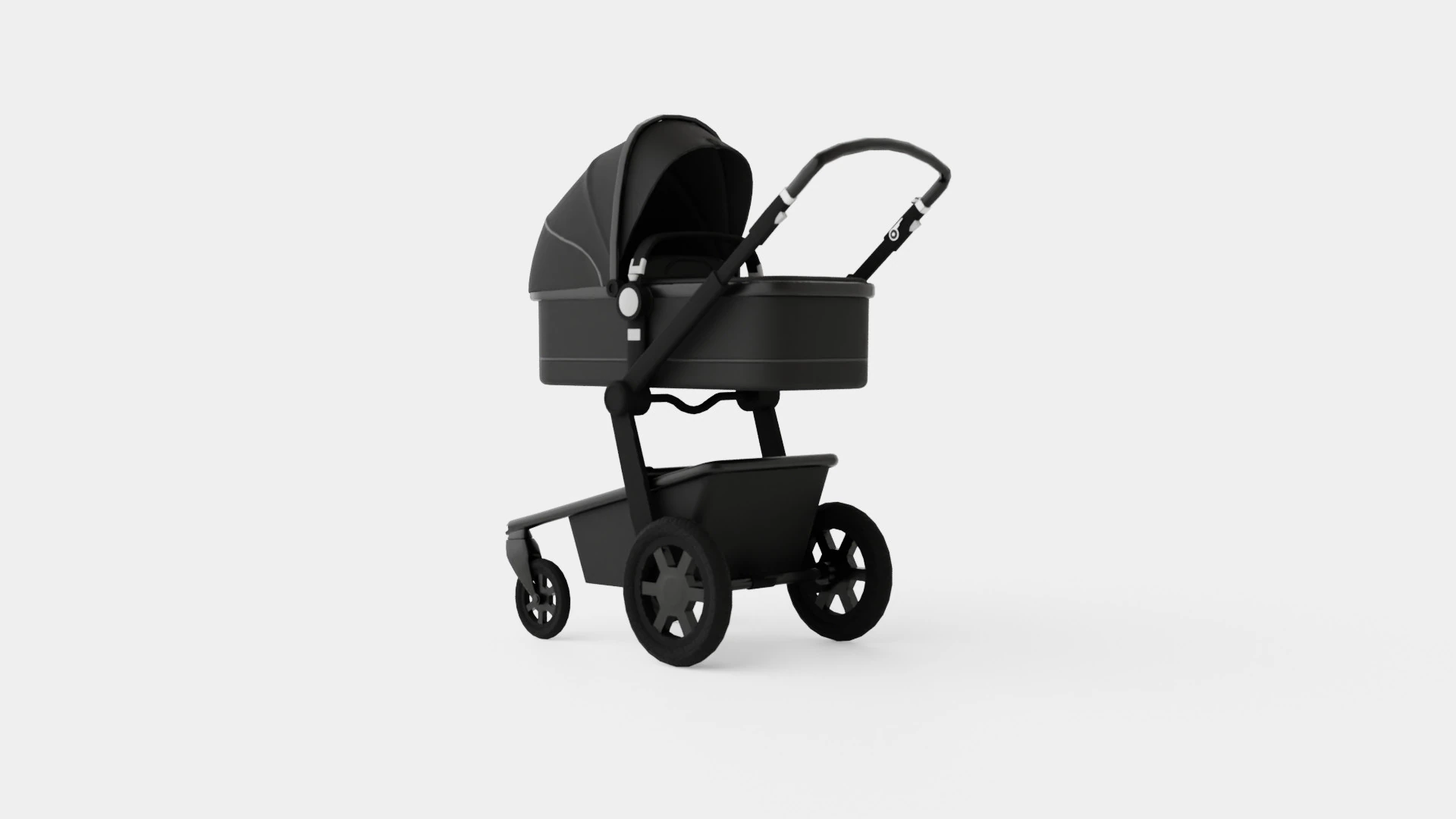 Joolz Day3 Brilliant Stroller 3D Model .c4d .max .obj .3ds .fbx .stl .blend 