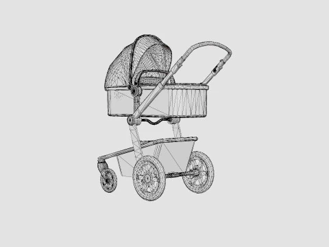 Joolz Day3 Brilliant Stroller 3D Model