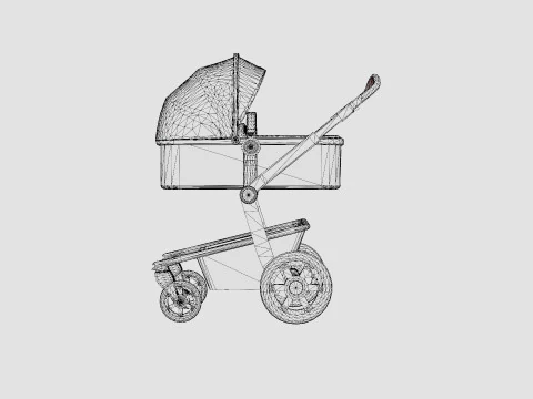 Joolz Day3 Brilliant Stroller 3D Model