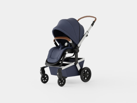 Joolz Hub Classic Blue Stroller 3D Model