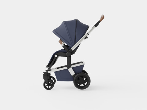 Joolz Hub Classic Blue Stroller Model 3D