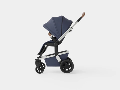 Carrinho Joolz Hub Cl&aacute;ssico Azul Modelo 3D