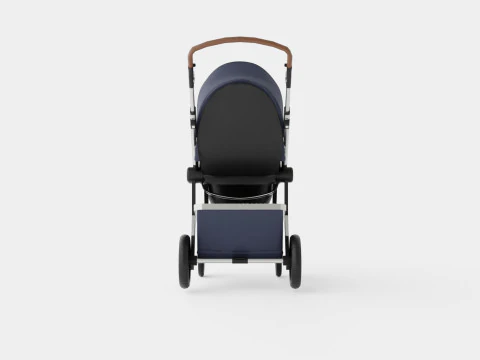 Carrinho Joolz Hub Cl&aacute;ssico Azul Modelo 3D