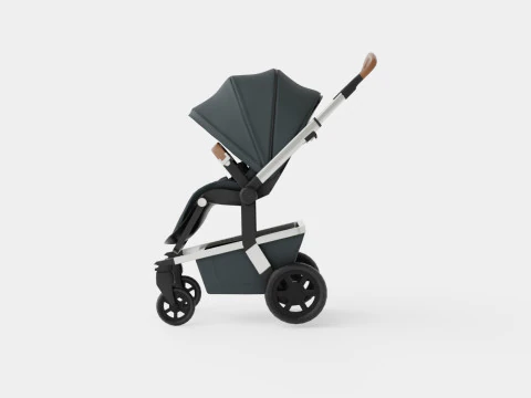 Joolz Hub Stroller Grey 3D Model