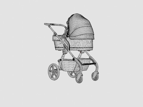 Silver Cross Coast Stroller Modèle 3D