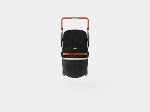 Silver Cross Granite Stroller 3D 모델