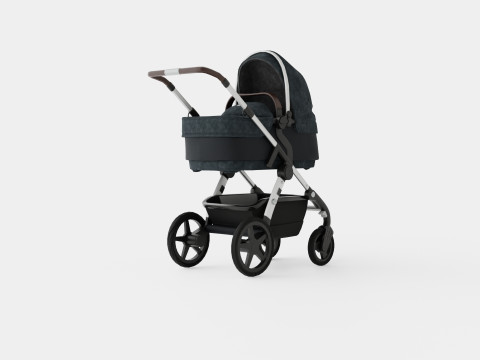 Silver Cross Slate Stroller 3D Model