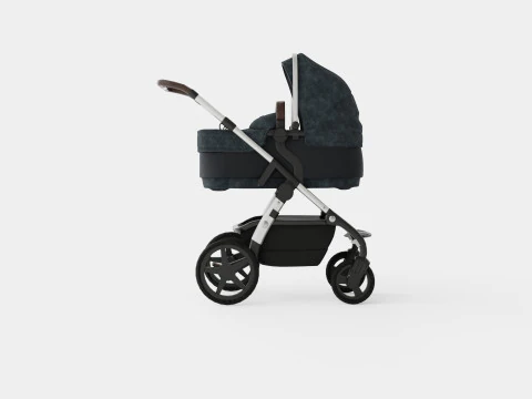 Silver Cross Slate Stroller 3D Model