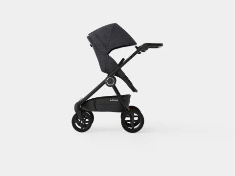 Stokke Beat Black Melange Stroller 3D Model