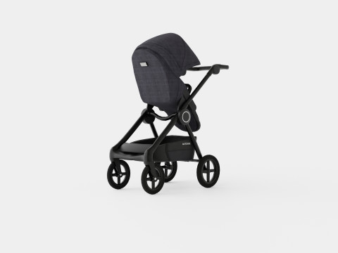 Stokke Beat Black Melange Stroller 3D Model