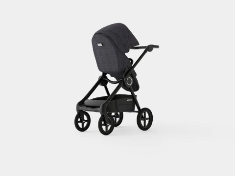 Stokke Beat Black Melange Stroller 3D Model