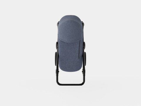 Stokke Beat Blue Stroller 3D Model