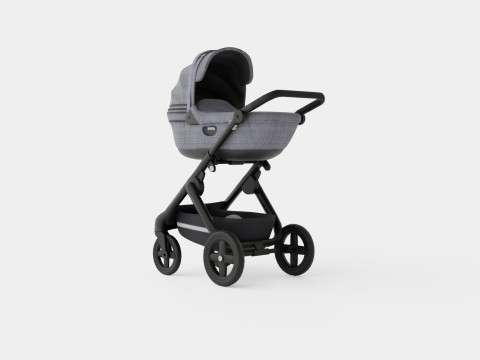 Stokke Trailz Bassinet Stroller 3D Model