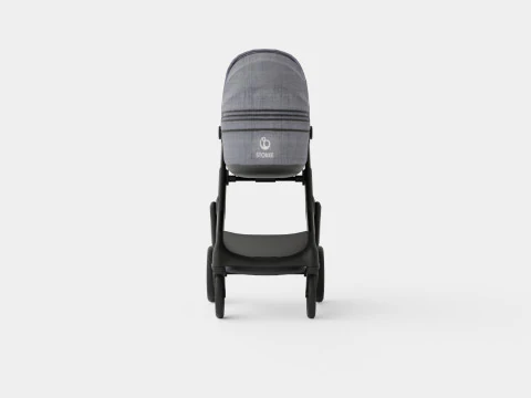 Stokke Trailz Bassinet Stroller 3D Model