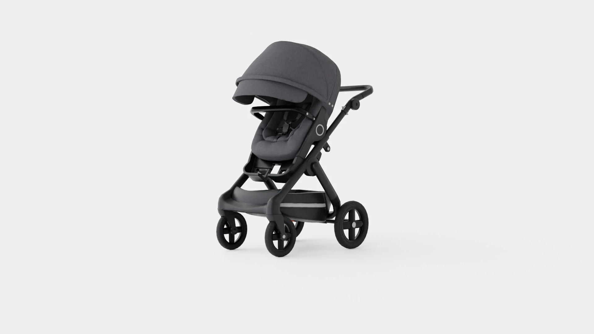 Stokke Trailz Complete Stroller 3D Model .c4d .max .obj .3ds .fbx .stl .blend 