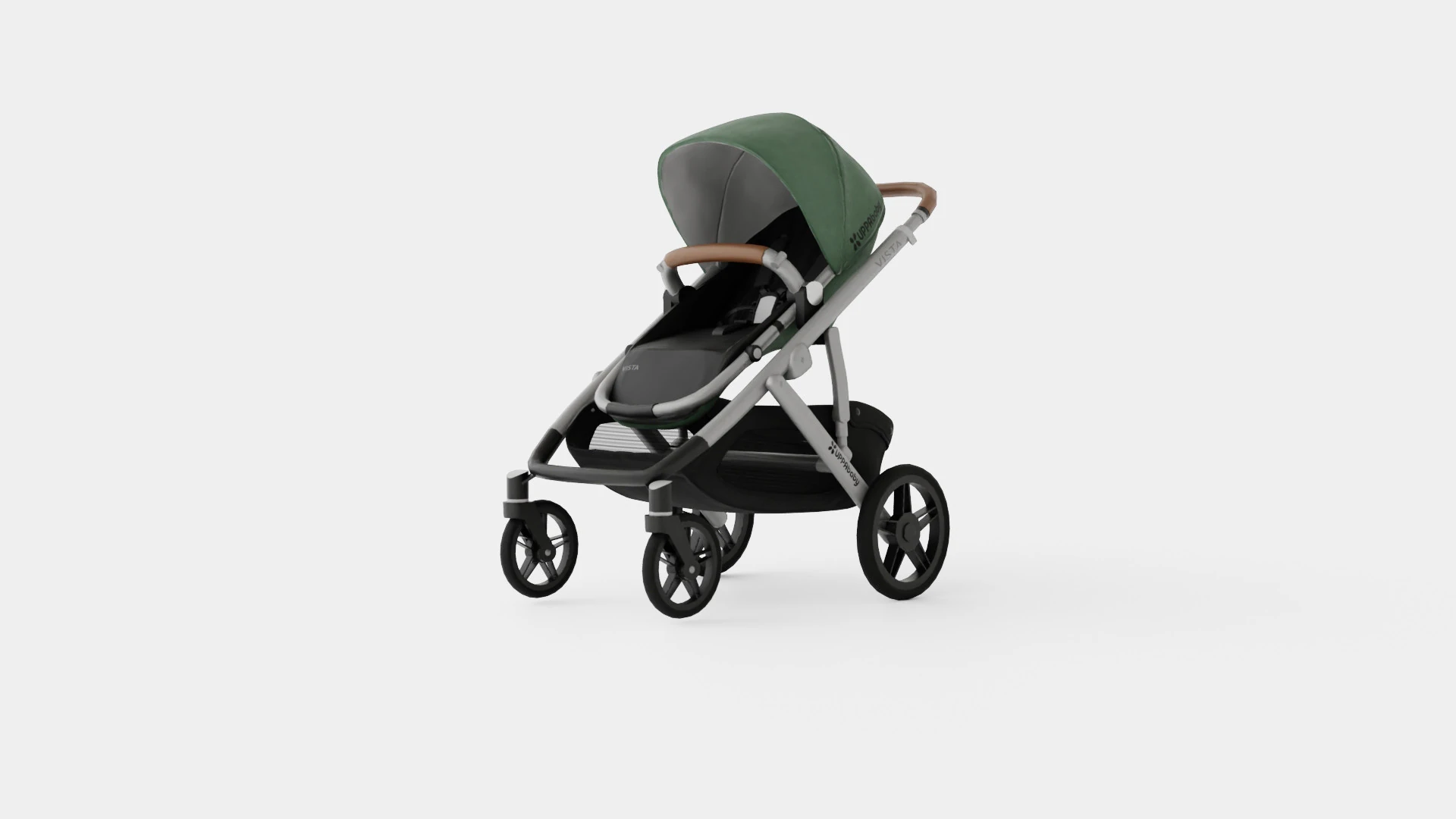 Uppa Baby Vista Emmett Stroller 3D Model .c4d .max .obj .3ds .fbx .stl .blend 