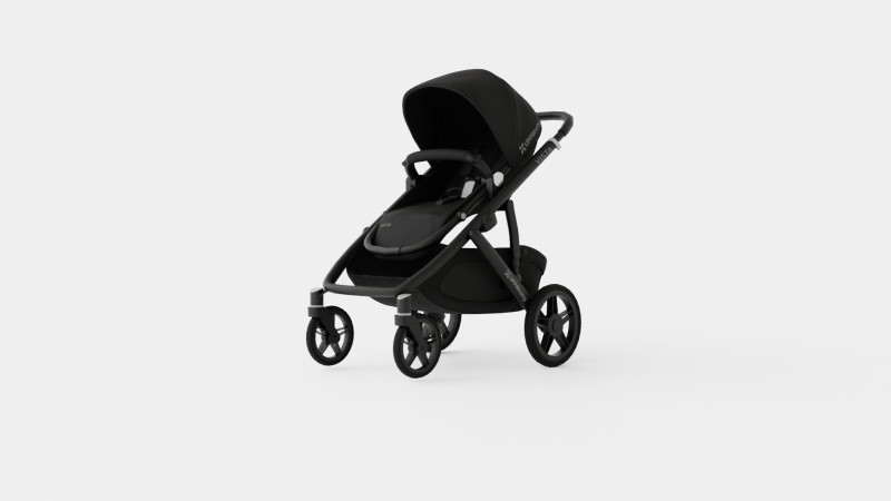 Uppababy Vista 2018 Jake Stroller 3D Model .c4d .max .obj .3ds .fbx .stl .blend 