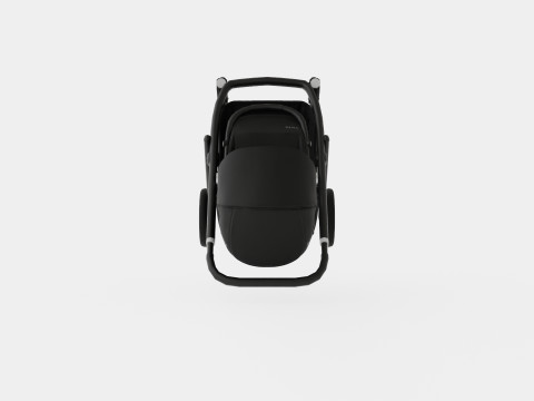 Uppababy Vista 2018 Jake Stroller 3D Model