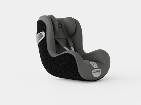 Cybex Sirona Z R Manhattan Grey Car Seat 3D Модель