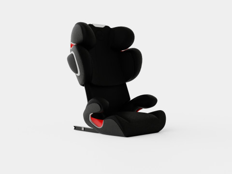 Cybex Solution ZFix Stardust Black Car Seat 3D Model