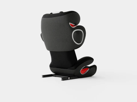 사이벡스 솔루션 Z 픽스 스타더스트 블랙 카시트 3D 모델