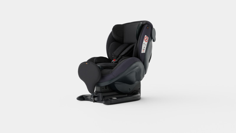 IZi-Kid-X3 Car Seat 3D Модель .c4d .max .obj .3ds .fbx .stl .blend 