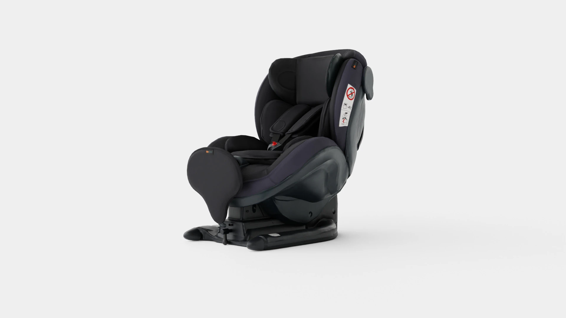 IZi-Kid-X3 Car Seat 3D Model .c4d .max .obj .3ds .fbx .stl .blend 