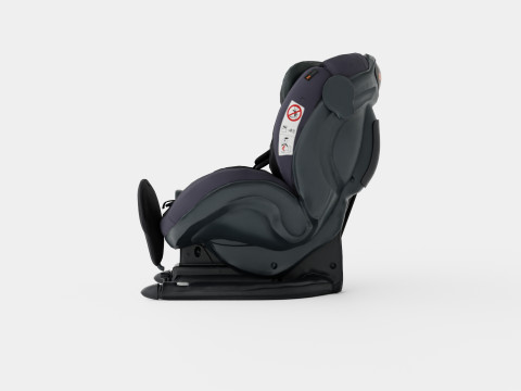 IZi-Kid-X3 Car Seat 3D Модель