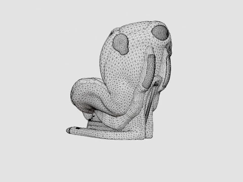 IZi-Kid-X3 Car Seat 3D Model