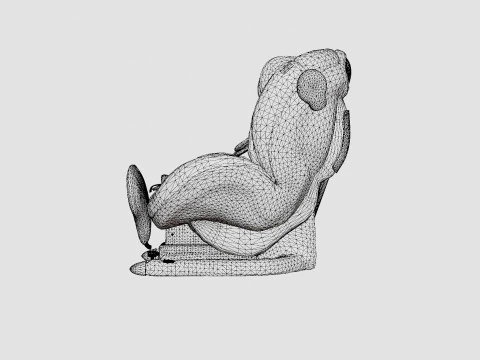 IZi-Kid-X3 Car Seat 3D Model