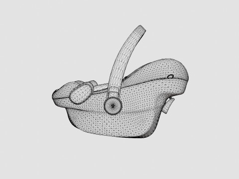 Maxi Cosi Car Seat Modelo 3D