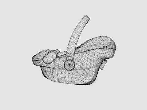 Maxi Cosi Car Seat 3D Model