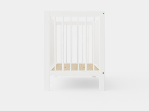 Crib Ulla Baby Bed 3D Model