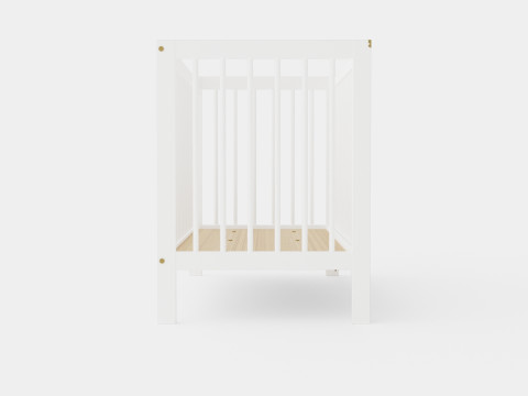 Crib Ulla Baby Bed 3D Model